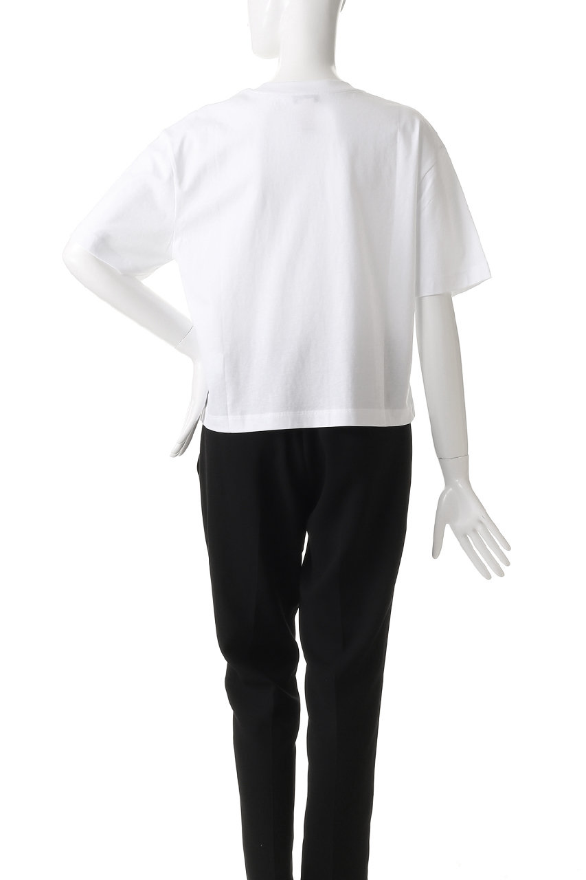 PATOU(パトゥ)｜PATOU カラークロップドTシャツ/ホワイト の通販