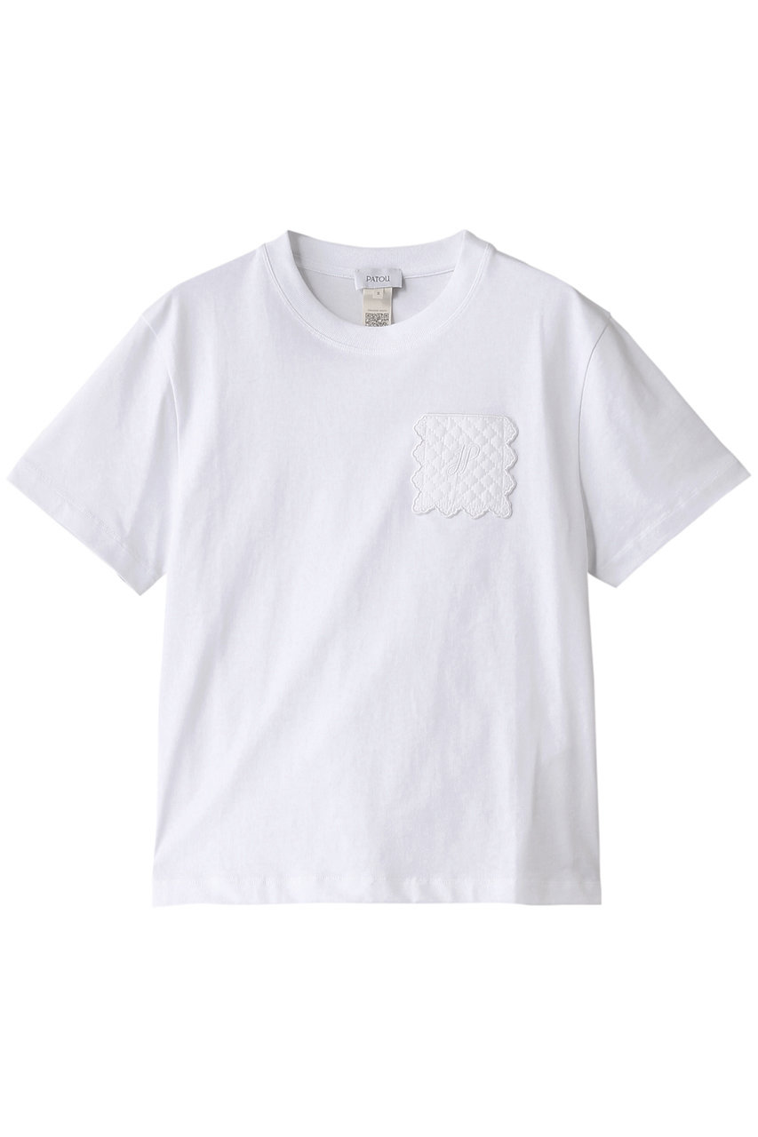 パトゥ/PATOUのブティポケットTシャツ(ホワイト/25S-JE141-9990)