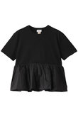 PATOU(パトゥ)｜ボリュームペプラムTシャツ/ホワイト の通販