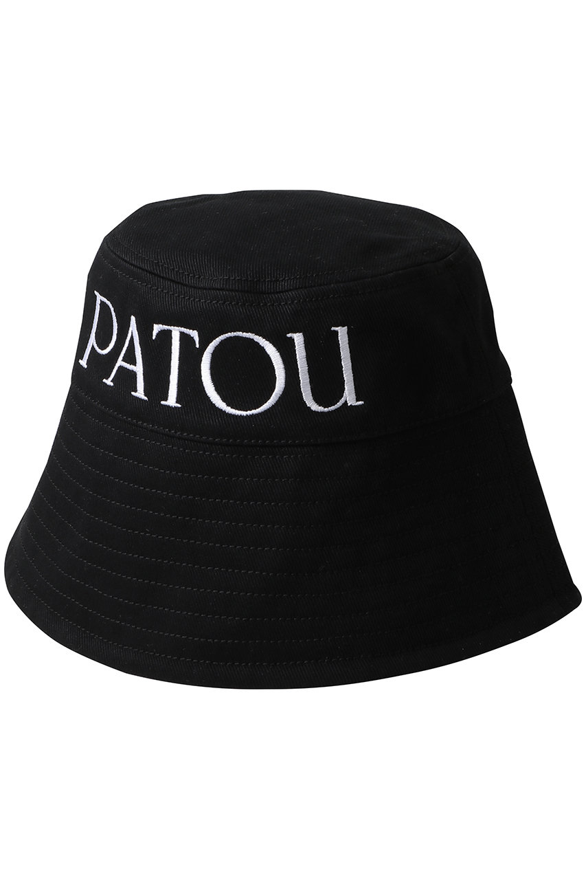 PATOU PATOU ロゴバケットハット (ブラック, M) パトゥ ELLE SHOP PATOU PATOU ロゴバケットハット (ブラック, M) パトゥ ELLE SHOP