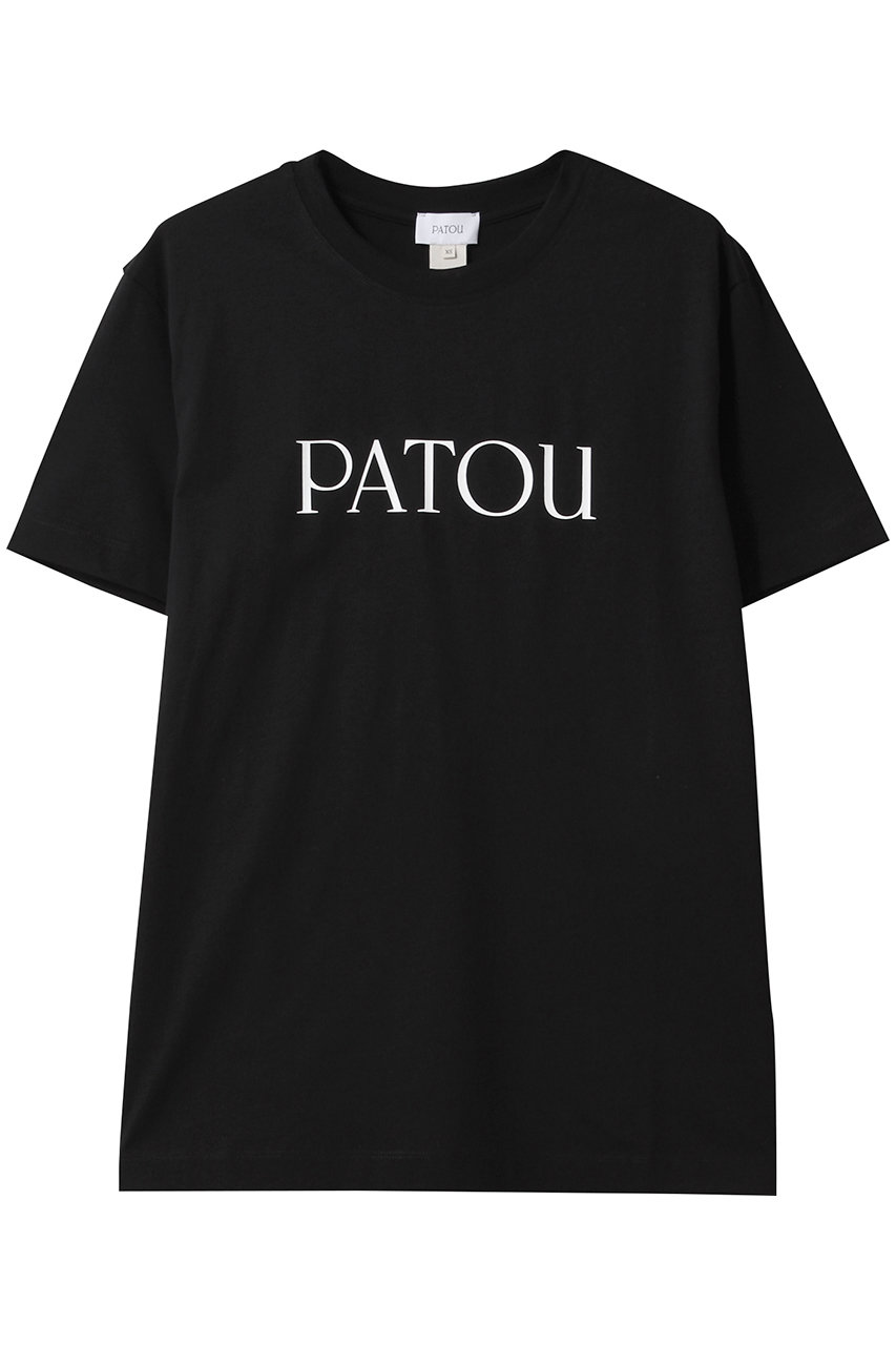 PATOU エッセンシャルPATOUロゴTシャツ (ブラック, M) パトゥ ELLE SHOP PATOU エッセンシャルPATOUロゴTシャツ (ブラック, M) パトゥ ELLE SHOP