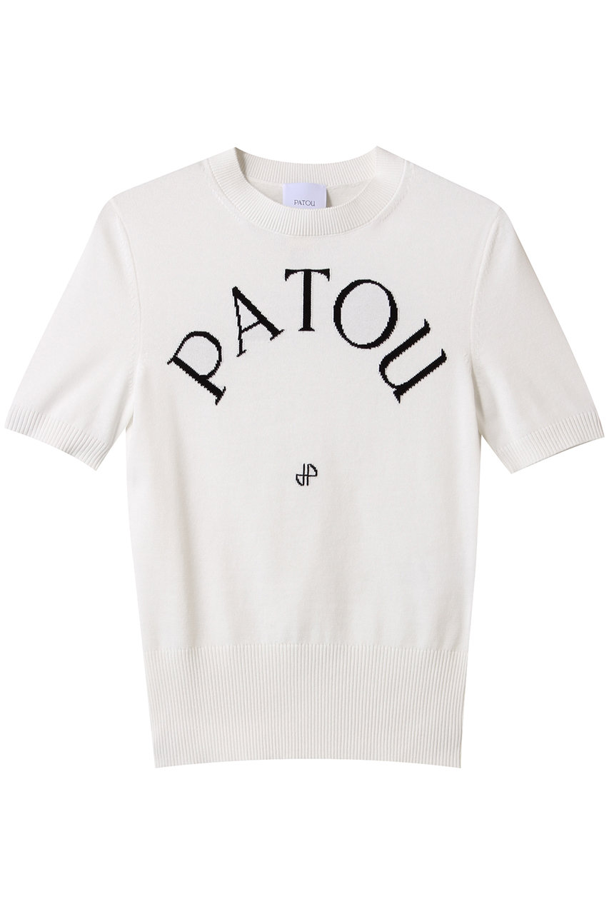 PATOU PATOU ジャカードプルオーバー (ホワイト, M) パトゥ ELLE SHOP PATOU PATOU ジャカードプルオーバー (ホワイト, M) パトゥ ELLE SHOP