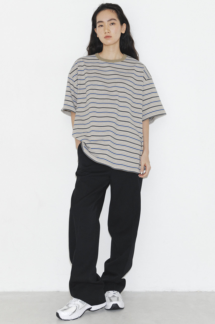 ENCIRCLE(エンサークル)｜Chic pants twill/goma の通販｜ELLESHOP