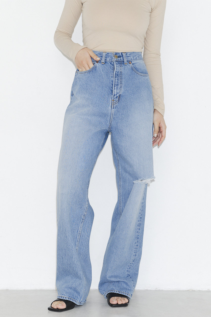 ENCIRCLE(エンサークル)｜ Comfy jeans パンツ/ocean の通販｜ELLESHOP