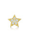 プチお星さまピアス（片耳用） ビジュードエム/Bijou de M イエローゴールド
