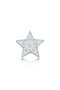 プチお星さまピアス（片耳用） ビジュードエム/Bijou de M ホワイトゴールド