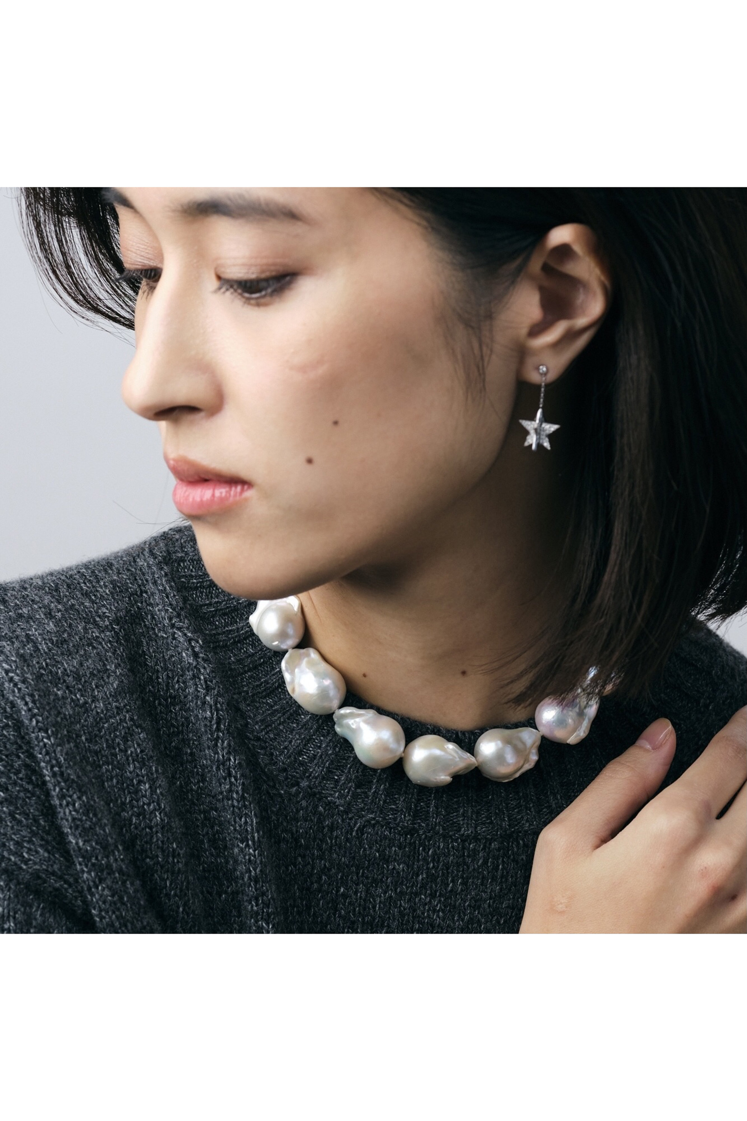 ヒート Bijou de M パールチョーカー Pearl Choker ビジュードエム