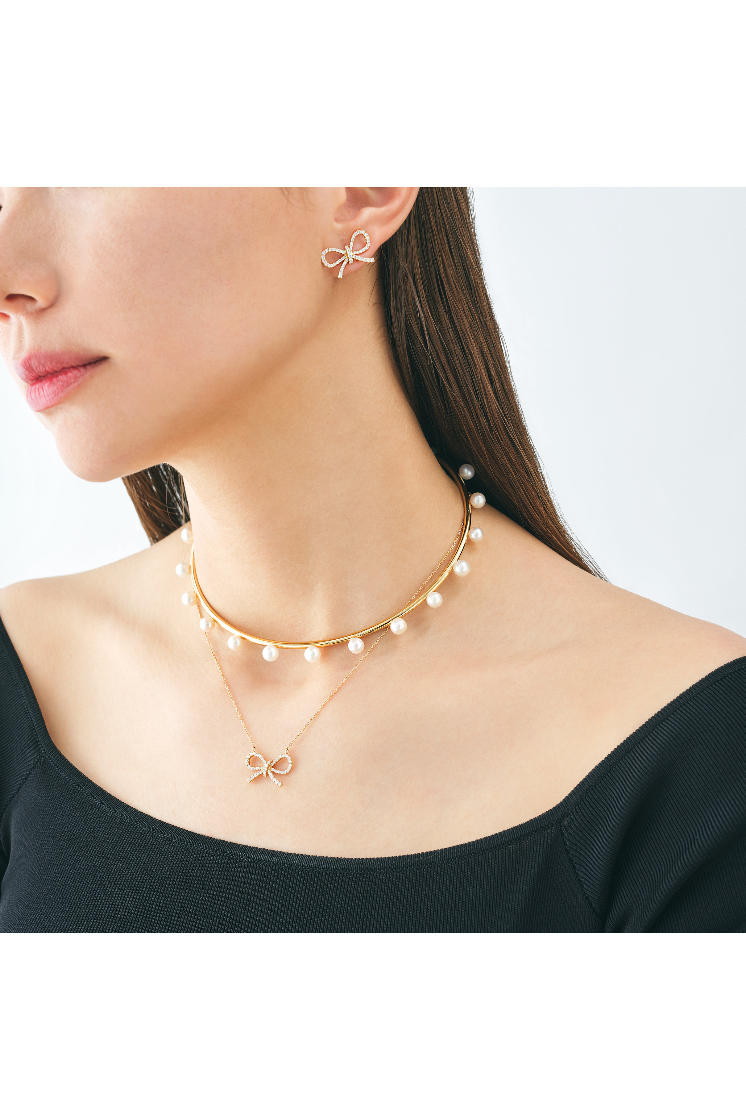 【litmus】　Pearl bijoux choker新品同様のお品です