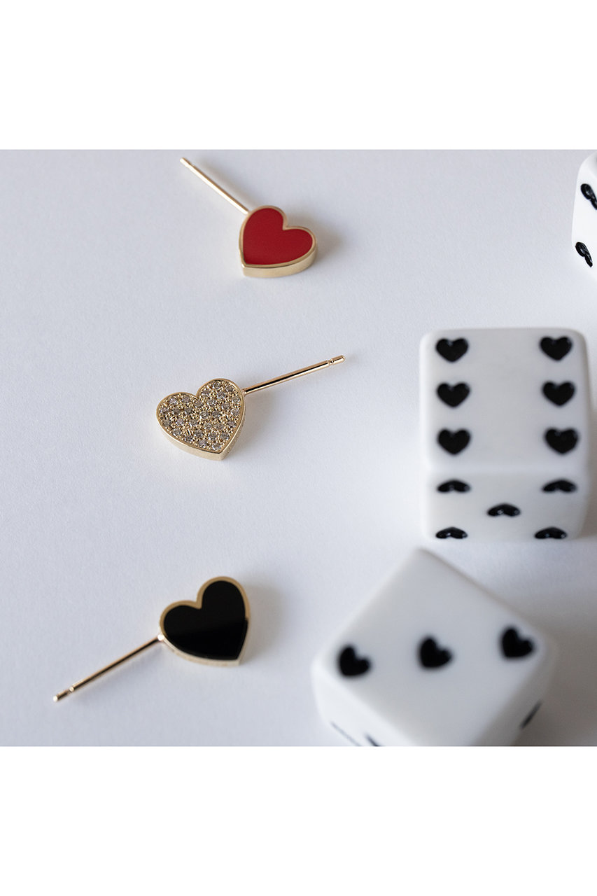 Bijou de M(ビジュードエム)｜【受注生産】リバーシブルハートピアス