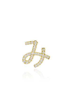 ビジュードエム/Bijou de Mの【受注生産】ひらがなダイヤモンドピアス（片耳用）(150100/150101)