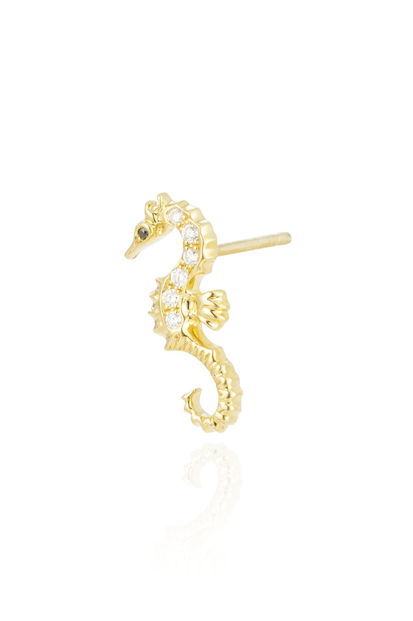 Bijou de M(ビジュードエム)｜【受注生産】たつのおとしごピアス（片耳