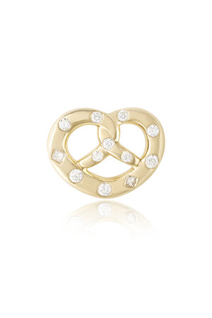 ビジュードエム/Bijou de Mの【受注生産】プレッツェルのピアス（片耳用）(150100/150101)