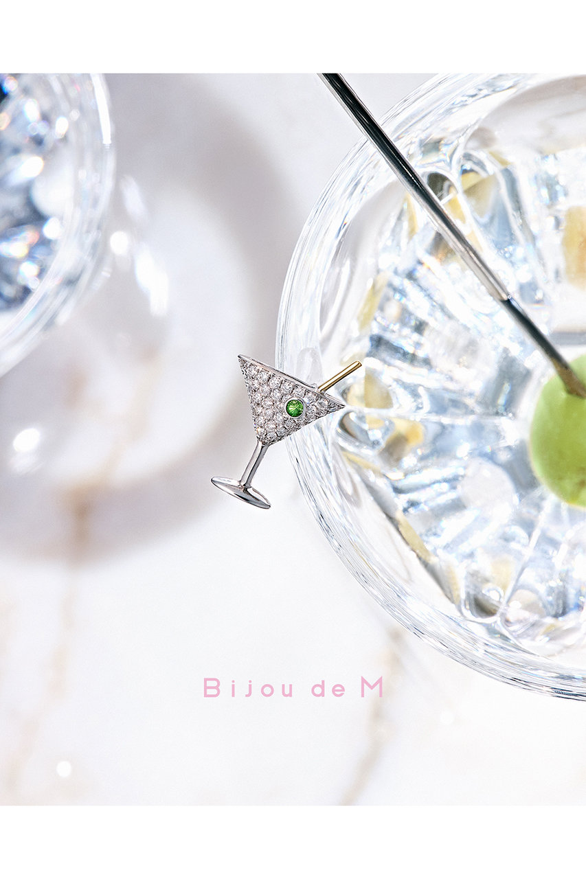Bijou de M(ビジュードエム)｜【受注生産】マティーニのピアス（片耳用
