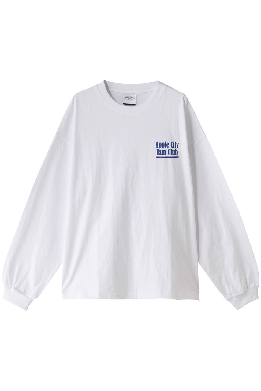 パロットキャンバス/PARROTT CANVASのランクラブ L/S Tシャツ(オフホワイト/PC24112009)