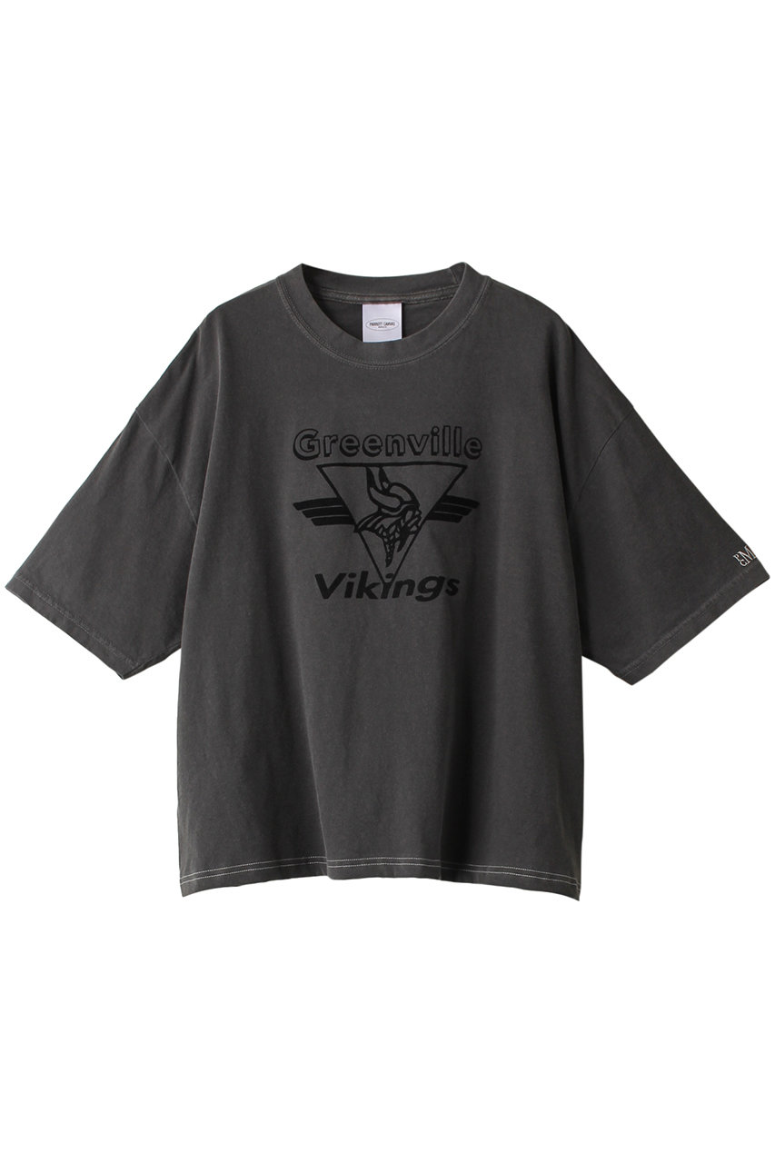 パロットキャンバス/PARROTT CANVASのPC クラシックアート ルーズ Tシャツ “Vinkings”(ペッパー/PC24112017)