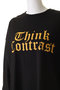 Think contrast ロングスリーブTシャツ パロットキャンバス/PARROTT CANVAS