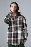 BLANKET SHIRT コットンツイルチェック シャツ