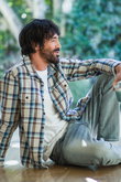 【MEN】BLANKET SHIRT コットンツイルチェック シャツ