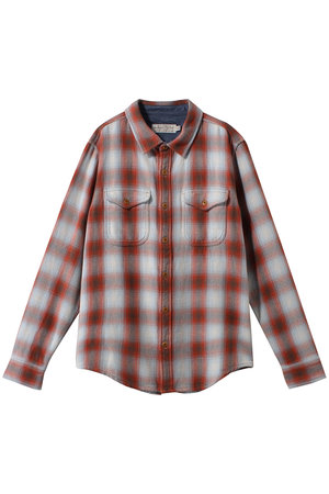 アウターノウン/OUTERKNOWNの【MEN】BLANKET SHIRT コットンツイルチェック シャツ(110400/110403)