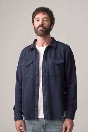 アウターノウン/OUTERKNOWNの【MEN】CHROMA BLANKET SHIRT コットンツイル シャツ(110400/110403)