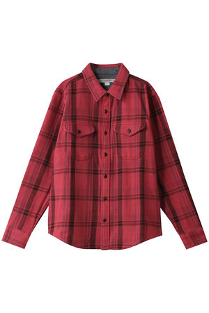 アウターノウン/OUTERKNOWNの【MEN】BLANKET SHIRT コットンツイルチェック シャツ(110400/110403)