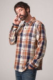 【MEN】BLANKET SHIRT コットンツイルチェック シャツ