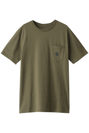 アウターノウン/OUTERKNOWNの【MEN】OK DOT ロゴポケットTシャツ(110100/110102)