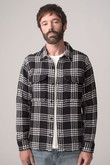 【MEN】CLOUD WEAVE コ ットンツイルチェックシャツジャケット