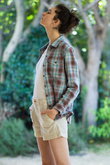 BLANKET SHIRT コットンツイルチェック シャツ