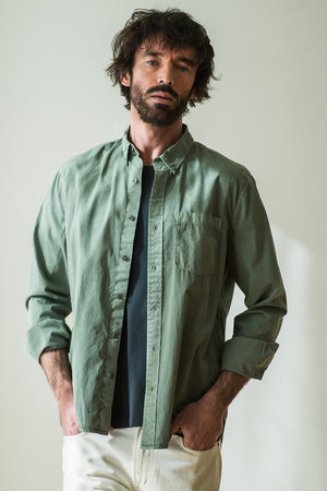 アウターノウン/OUTERKNOWNの【MEN】THE STUDIO シャツ(110400/110403)