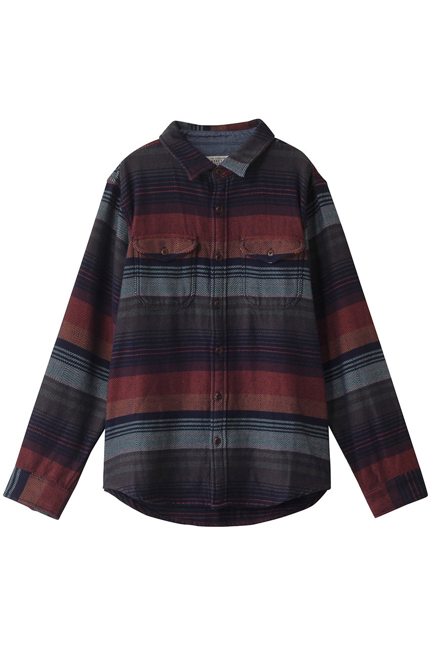 アウターノウン/OUTERKNOWNの【MEN】BLANKET SHIRT コットンツイルチェック シャツ(マルチ/4020700006)