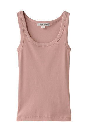 アウターノウン/OUTERKNOWNのSOJOURN リブタンクトップ(110100/110101)