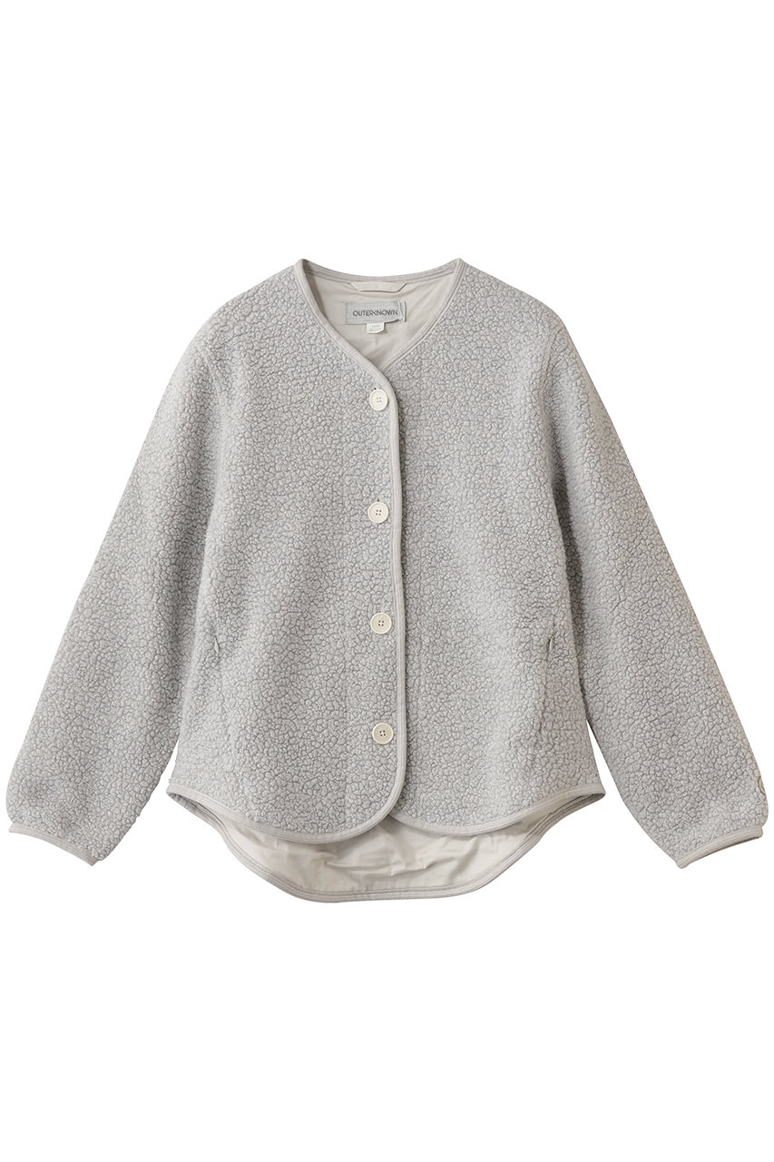 アウターノウン/OUTERKNOWNのWOOLAROO コクーン ジャケット(オフホワイト/4210400102)