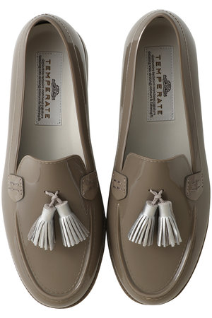 テンパレイト/TEMPERATEのTETO タッセルスリッポン(レイン対応）(130600/130601)