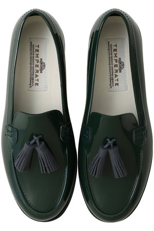 テンパレイト/TEMPERATEのTETO タッセルスリッポン(レイン対応）(130600/130601)