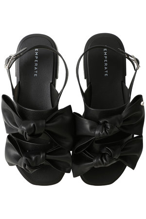 テンパレイト/TEMPERATEのPAMERA ダブルリボンサンダル(レイン対応)