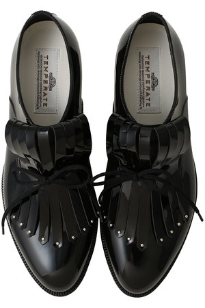 テンパレイト/TEMPERATEのWEIN レースアップオックスフォードシューズ(レイン対応)(130600/130601)