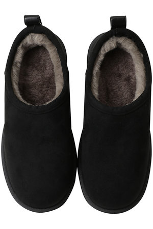 テンパレイト/TEMPERATEのSHLOK ムートン風スリッポン(レイン対応)(130600/130601)