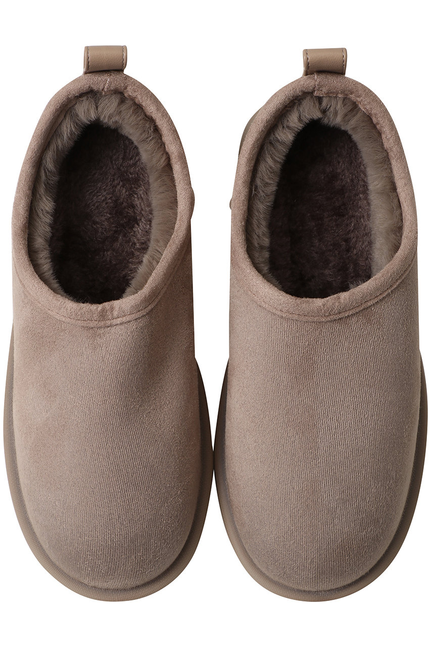 SHLOK ムートン風スリッポン(レイン対応)