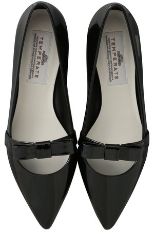 テンパレイト/TEMPERATEのRENE リボンストラップ ポインテッドパンプス(レイン対応)(130600/130601)