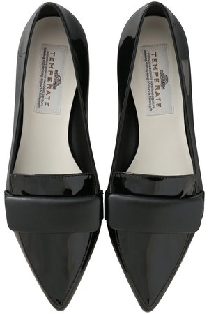 テンパレイト/TEMPERATEのSOPHIE ポインテッド スリッポン(レイン対応)(130600/130601)