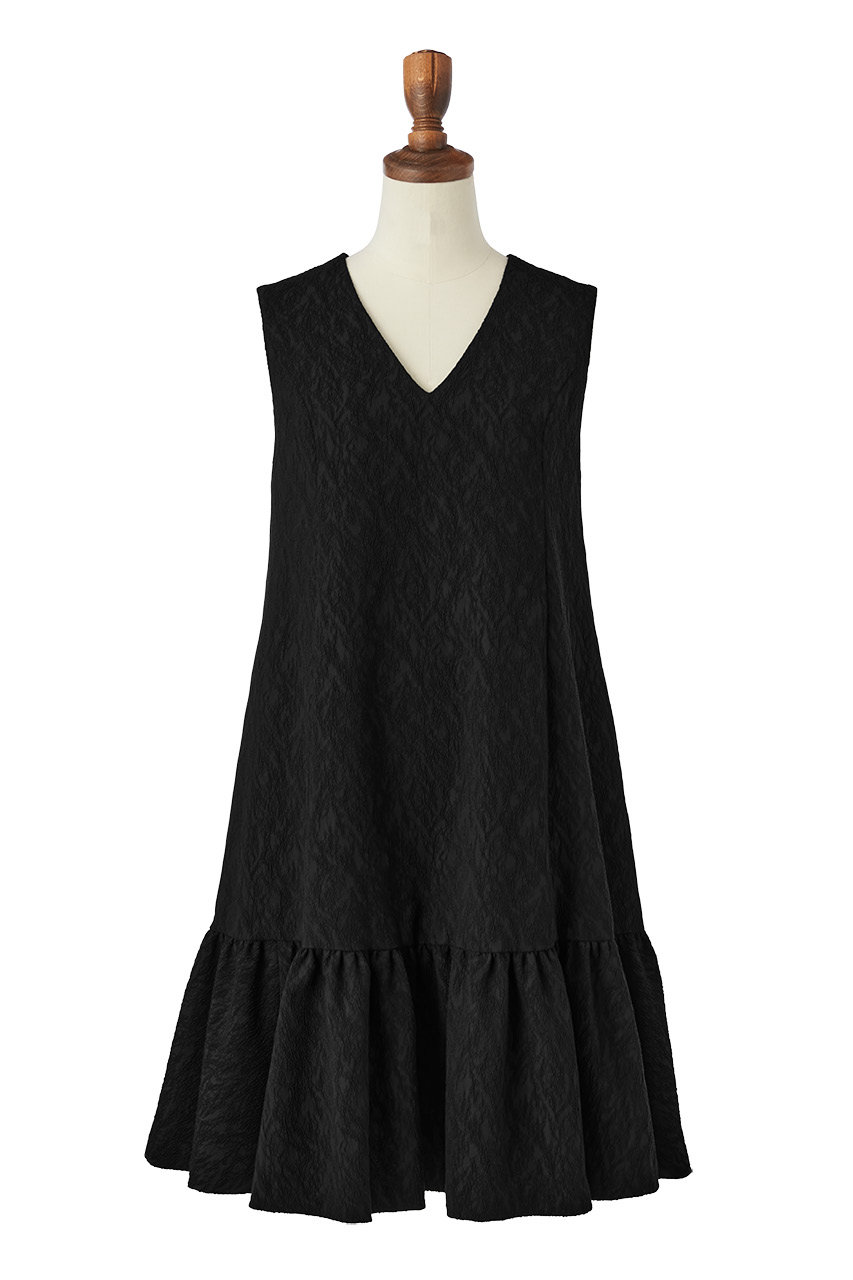  DAISY LIN Elegant Travel Dress (ブラックブラック 42) デイジーリン ELLE SHOP