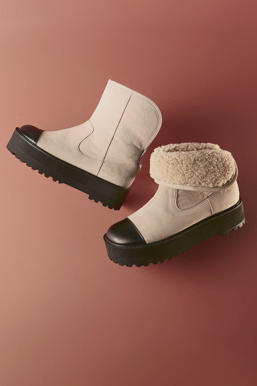 DAISY LIN(デイジーリン)｜Tower Boots “Hollywood Celeb Mouton