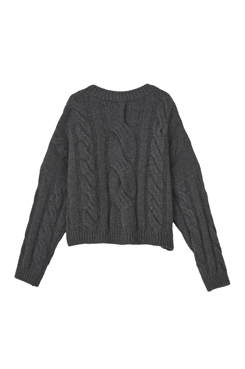 ふわとろ Cashmere Sweater “Daisy Twist”