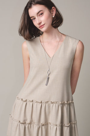 デイジーリン/DAISY LINのNecklace “Art Deco Silver Tassel”(150200/150201)