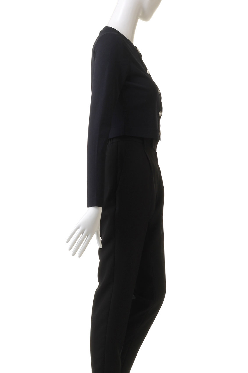 DAISY LIN(デイジーリン)｜Cardigan “Jewelry”/ブラックブラック の