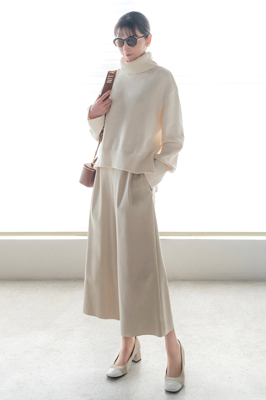 DAISY LIN(デイジーリン)｜DAISY SUEDE PANTS II/パウダーベージュ の