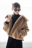 Coat “Teddy Teddy Ribbon”
