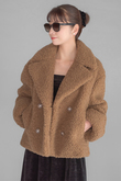 Coat “Elegant Teddy Short”