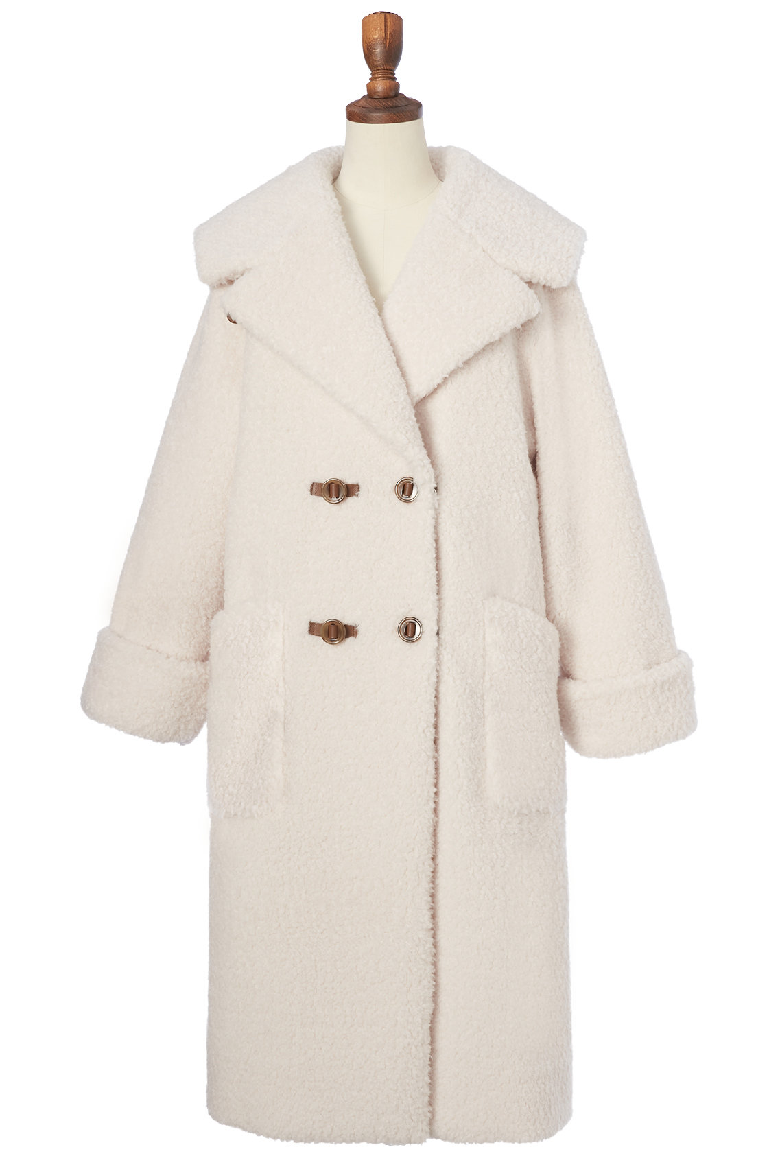 Coat “Elegant Teddy Long”